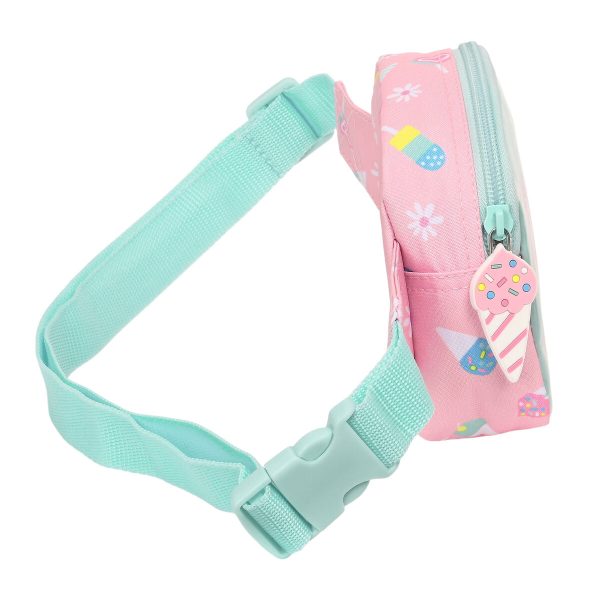 Belt Pouch Peppa Pig Ice cream Pink Mint 14 x 11 x 4 cm Cheap