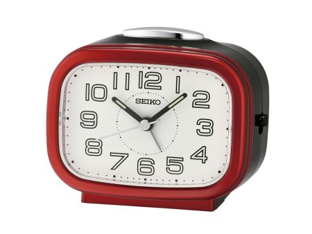 Alarm Clock Seiko QHK060R Red Online Sale