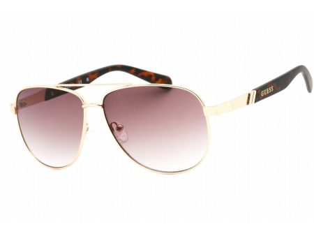 Men s Sunglasses Guess GF0246-32P Golden For Discount