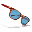 Unisex Sunglasses Nº35 Hawkers Blue Brown For Cheap