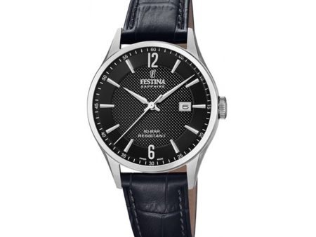 Men s Watch Festina F20007 4 Black (Ø 40 mm) Discount