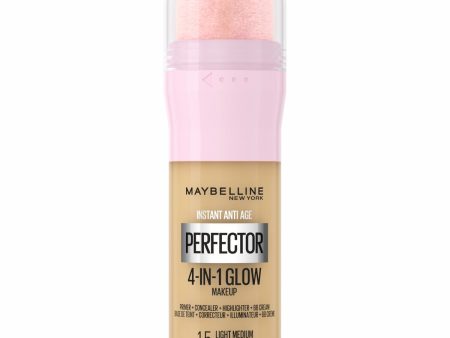 Liquid Make Up Base Maybelline Instant Age Perfector Glow Nº 1,5 Light Medium 20 ml Online Hot Sale