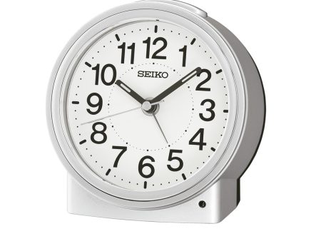 Alarm Clock Seiko QHE199S Silver Discount