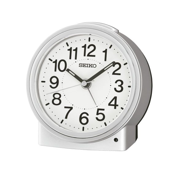 Alarm Clock Seiko QHE199S Silver Discount