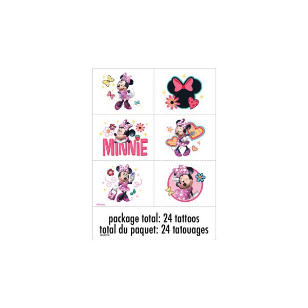 Disney Iconic Minnie Mouse Tattoos, 24ct For Sale