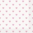 Pink Hearts Baby Shower Beverage Napkins, 16ct on Sale