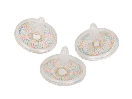 Glow in the Dark Assorted Spinning Top Favors, 8ct Hot on Sale