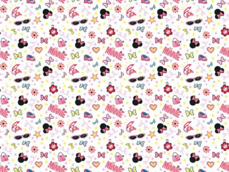 Disney Iconic Minnie Mouse Gift Wrap, 30  x 5 ft Hot on Sale