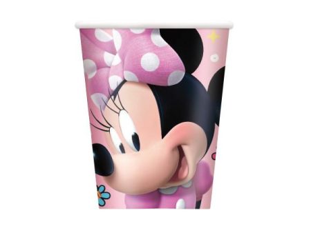 Disney Iconic Minnie Mouse 9oz Paper Cups, 8ct Discount