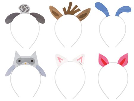 Farm Party Headbands, 6ct - Assorted Cheap