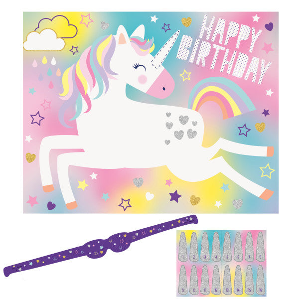 Unicorn Party Game for 16 Supply