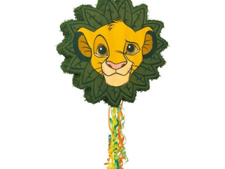 Disney Lion King Shaped Drum Pull Pinata Online