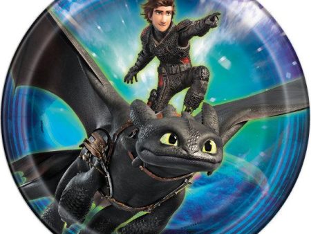 How to Train Your Dragon 3 Round 9  Dinner Plates, 8ct Hot on Sale