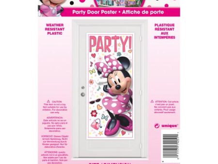 Disney Iconic Minnie Mouse Door Poster, 27 x60  Online Hot Sale