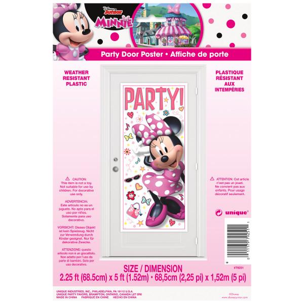 Disney Iconic Minnie Mouse Door Poster, 27 x60  Online Hot Sale