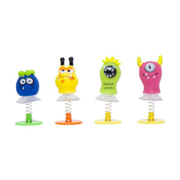 Cute Monsters Spring Pop Up Toy Favors, 4ct Supply