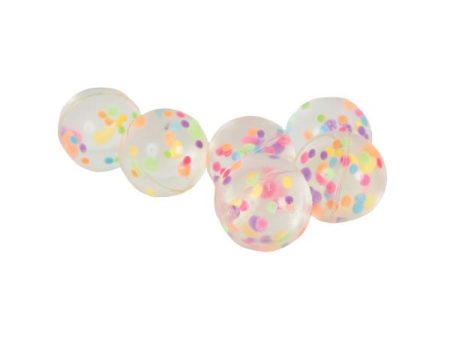 Confetti Filled Bounce Ball Favors, 8ct Fashion