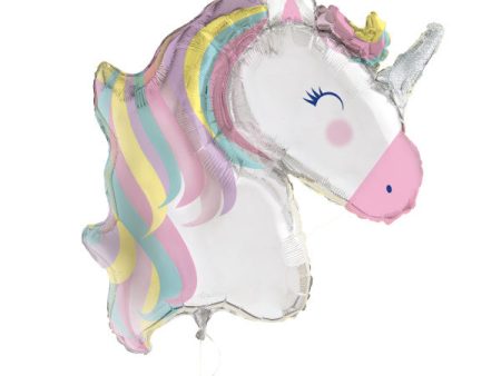 Unicorn Giant Foil Balloon 42 , Packaged Hot on Sale