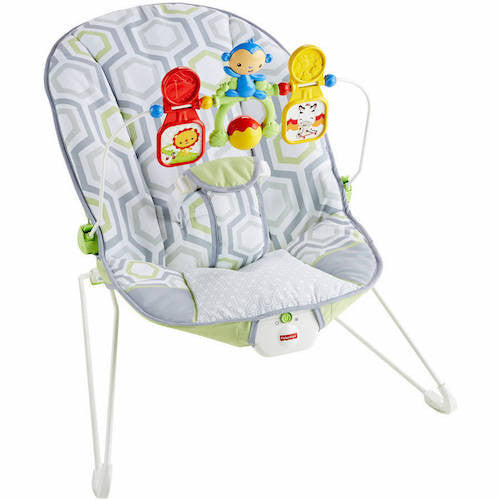 Fisher-Price Baby s Bouncer Geo Meadow (3) Fashion