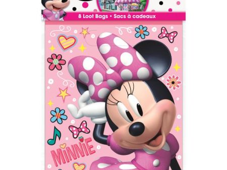 Disney Iconic Minnie Mouse Loot Bags, 8ct Online Hot Sale