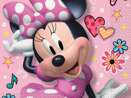 Disney Iconic Minnie Mouse Luncheon Napkins, 16ct Online Hot Sale