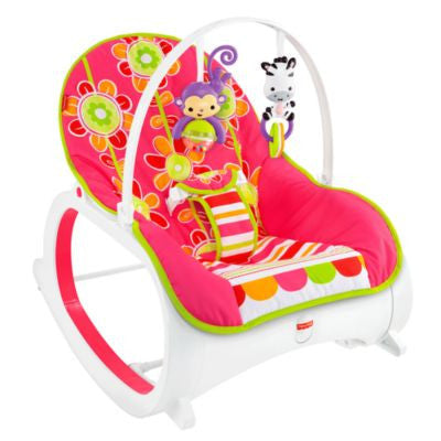 Fisher-Price Infant-to-Toddler Rocker Floral Confetti (2) Online Hot Sale