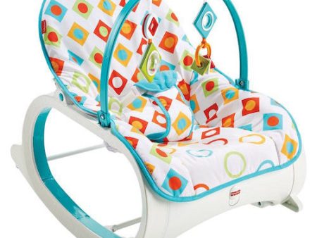 Fisher-Price Infant-to-Toddler Rocker Geo Diamonds (2) Supply